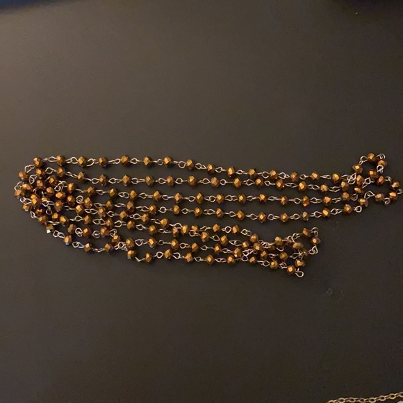 New Versatile golden brown necklace. - Picture 16 of 16